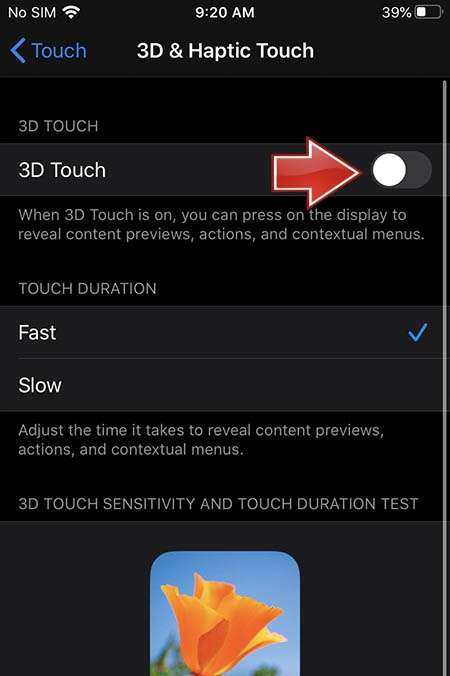 APPLE iPhone 12 Pro Max 3d touch enable