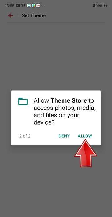 OPPO F9 (F9 Pro) change theme