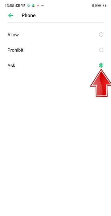 OPPO F9 (F9 Pro) Change app permissions